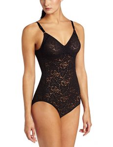 Bali Womens Shapewear Lace N Smooth Body Briefer